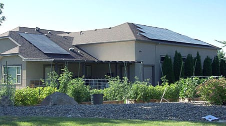 House image of a Residential Solar Intallation